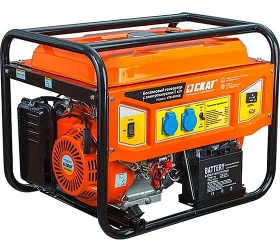 Генератор бензиновый Скат УГБ-5000Е